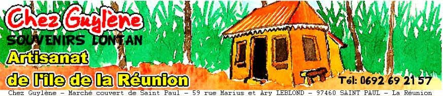 Artisanat créole traditionnel, île de la Réunion